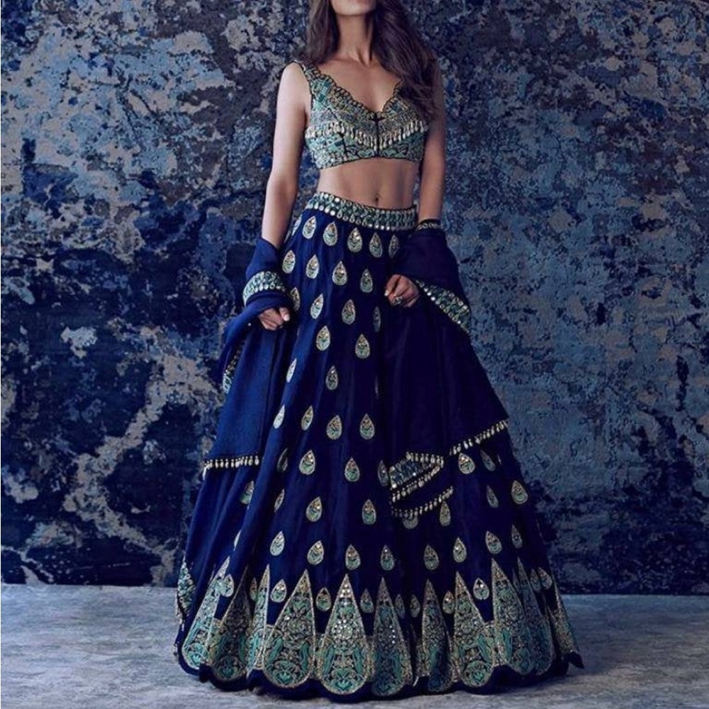 Lehenga Royal Blue
